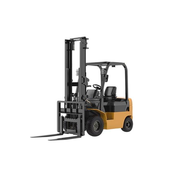 forklifts come with features such as safety belt, horns, and back-up alarms for safety